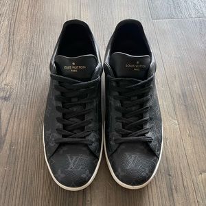 Louis Vuitton, Shoes, Louis Vuitton Luxembourg Sneaker In Monogram  Eclipse